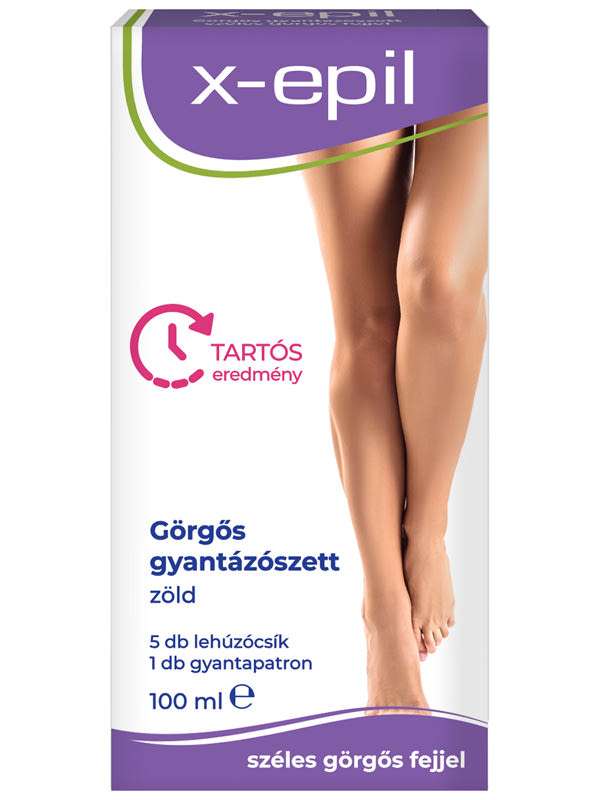 X-Epil Görgős gyantázószett érzékeny bőrre - 1 db