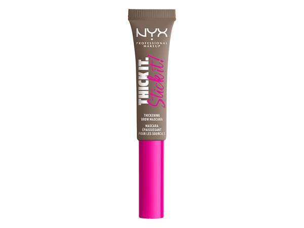 NYX Professional Makeup Thick It. Stick It! Brow Gel szemöldökformázó spirál, Taupe - 1 db