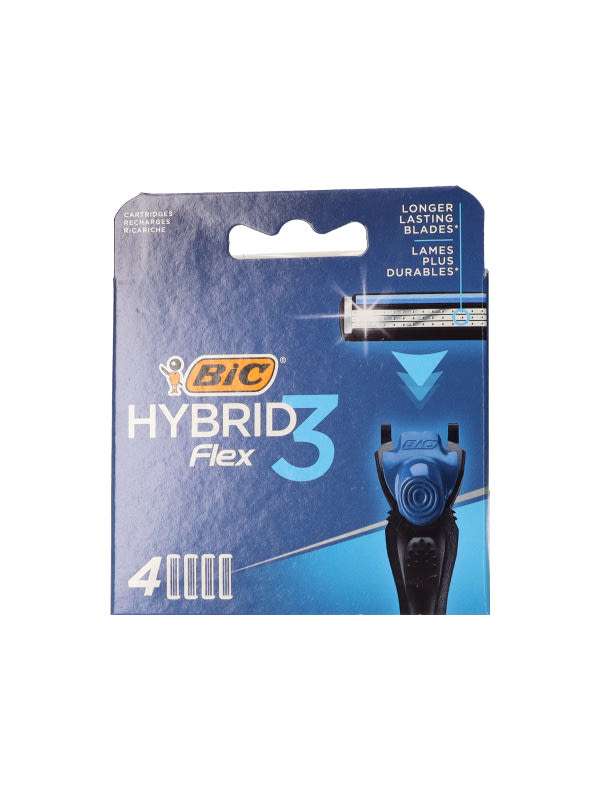 Bic flex3 hybrid borotvabetét - 4 db