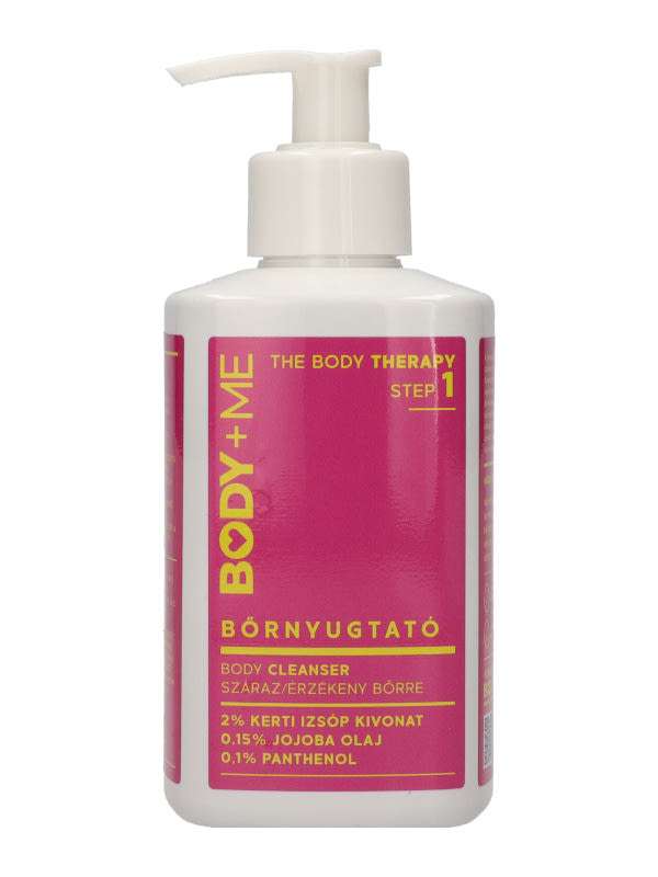 Body + Me Bőrnyugtató body cleanser száraz/érzékeny bőrre - 300 ml