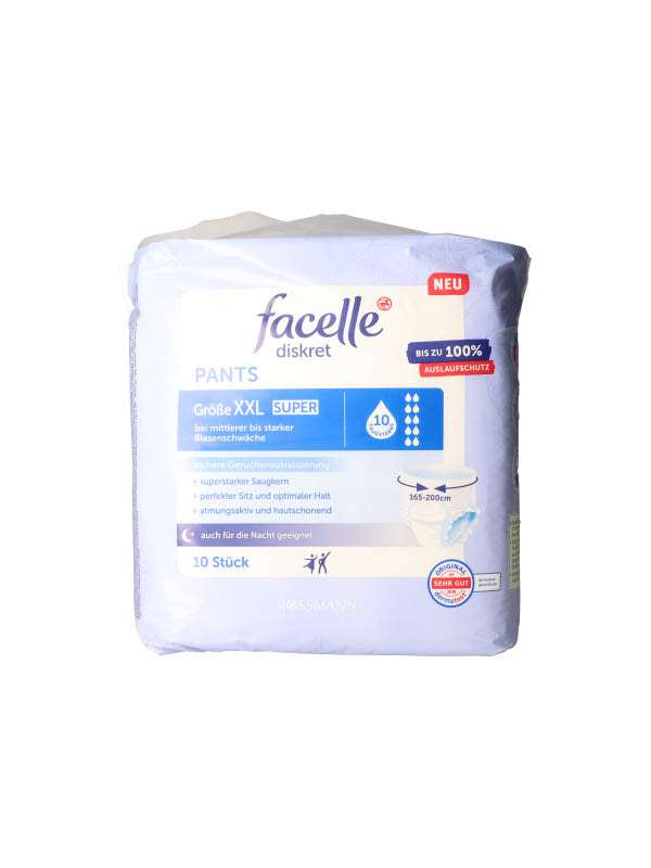 Facelle inkontinencia bugyi XXL - 10 db