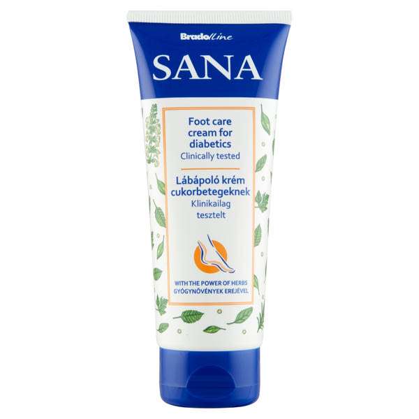Sana lábápoló krém cukorbetegeknek - 100 ml