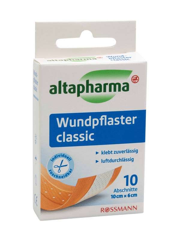 Altapharma Classic sebtapasz szélessége: 10 cm hosszúsága: 6 cm - 1 db