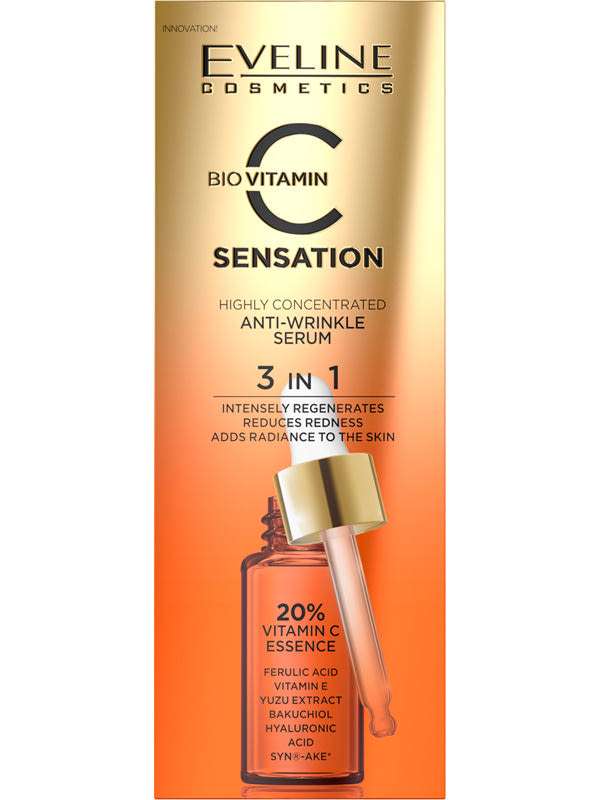 Eveline C Sensation ránctalanítő szérum - 18 ml