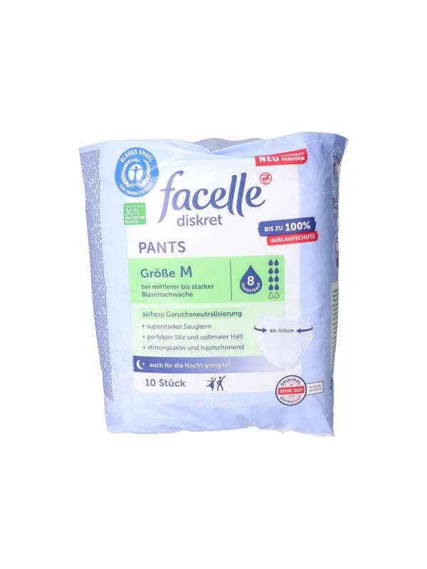 Facelle Medium inkontinencia nadrág - 10 db