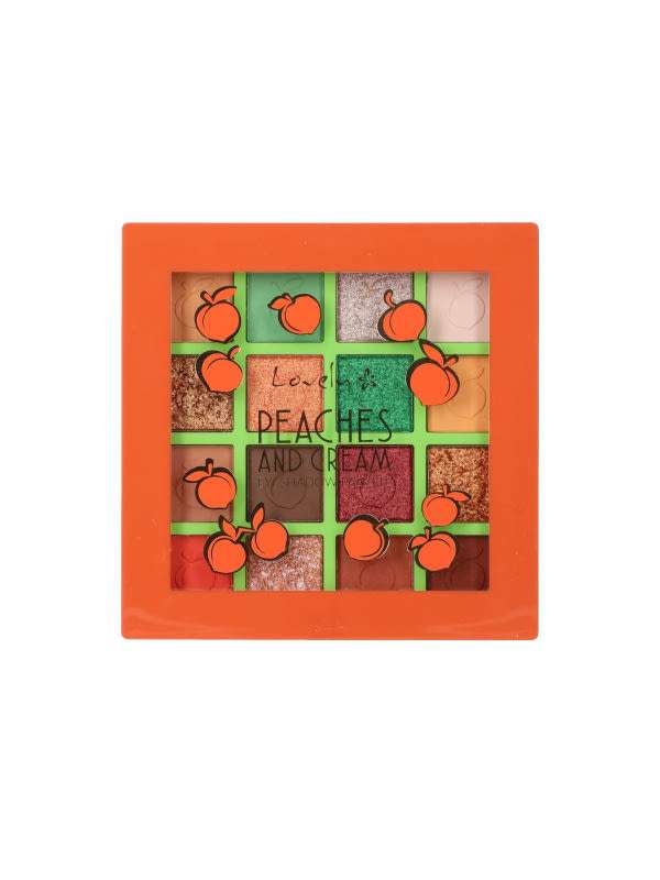 Lovely Peaches & Cream szemhéjpúder paletta - 1 db