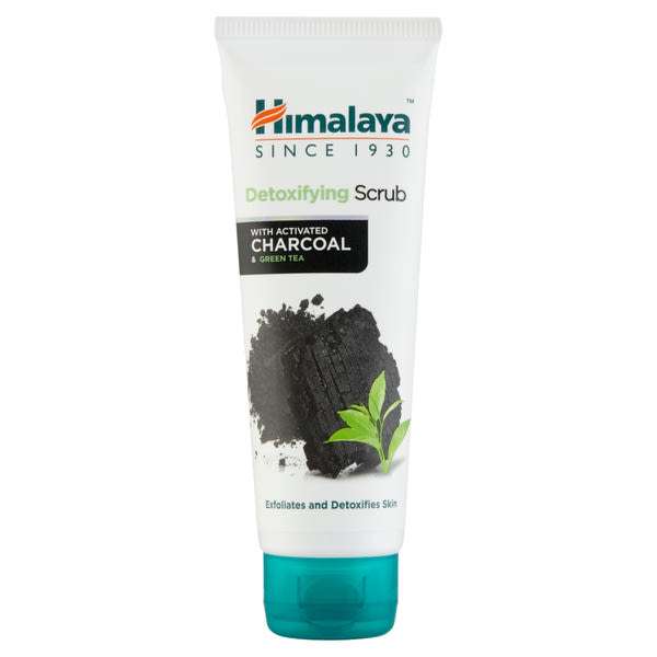 Himalaya méregtelenitő arcradír aktiv faszénnel - 75 ml