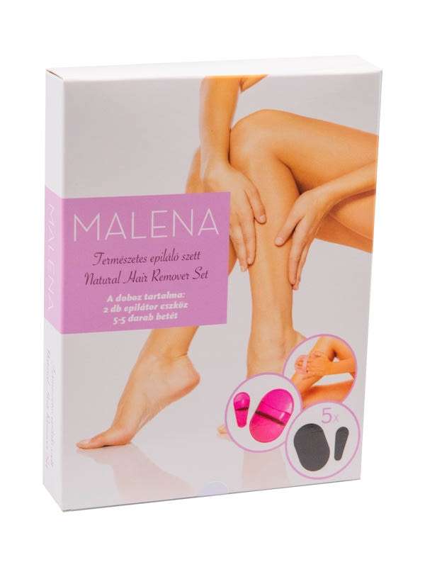 Malena természetes epiláló szett - 1 db