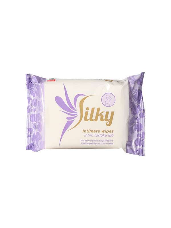 Silky intim törlőkendő - 20 db