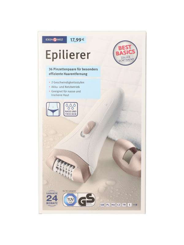 Ideen Welt epilátor 2827P - 1 db