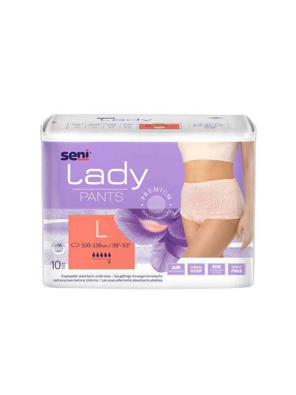 Seni Lady Pants eldobható alsónemű női L - 10 db