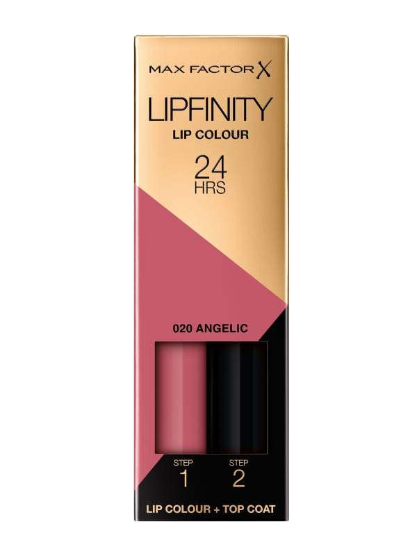 Max Factor Lipfinity kétlépcsős tartós ajakrúzs /020 angelic - 1 db