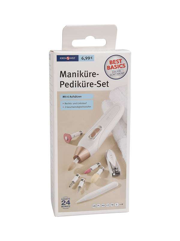 Ideen Welt manikűr, pedikűr szett - 1 db