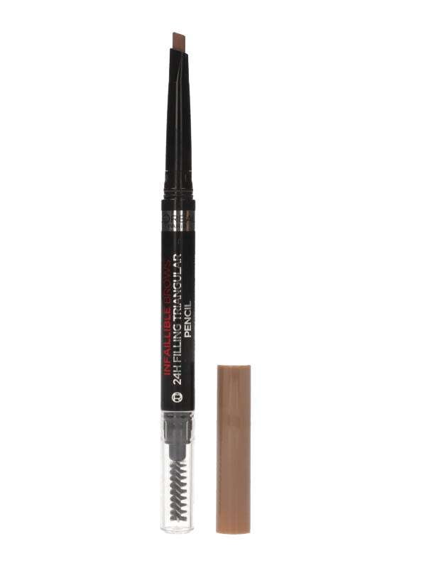L'Oréal Paris Infaillible Brows 24H Filling Triangular szemöldökceruza /06 Dark Blonde - 1 db