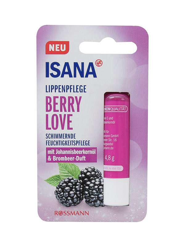 Isana Berry Love ajakápoló - 4,8 g