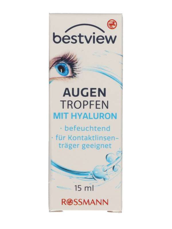 Best View szemcsepp hialuronnal - 15 ml