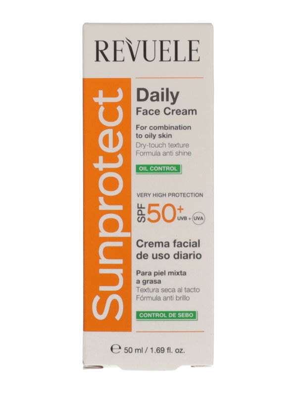 Revuele Oil Control fényvédő krém SPF 50+ - 50 ml
