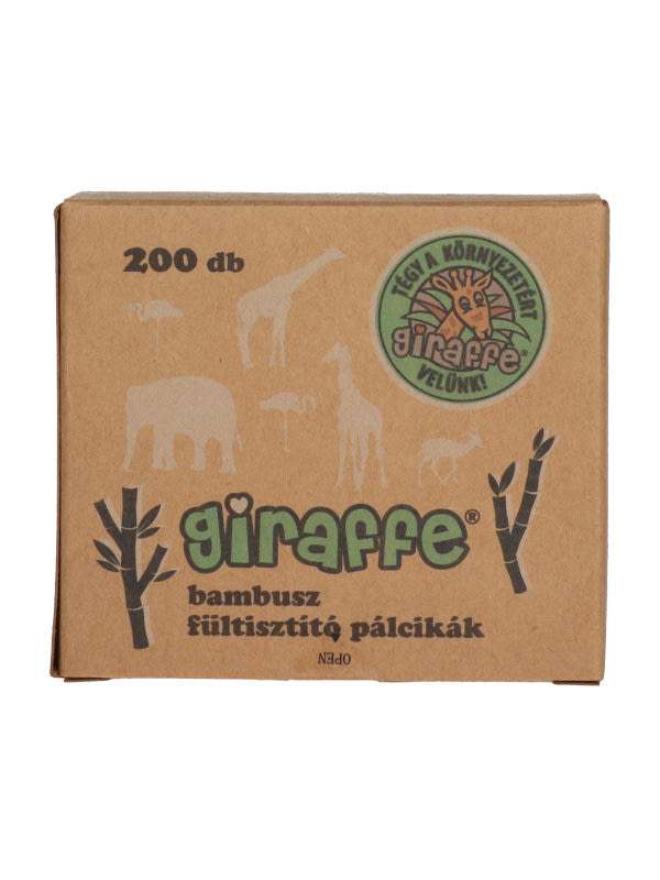 Giraffe fültisztitó pálcika - 200 db
