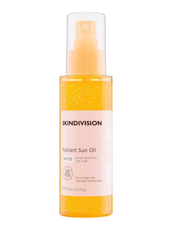 SkinDivision napolaj csillámló SPF30 - 100 ml