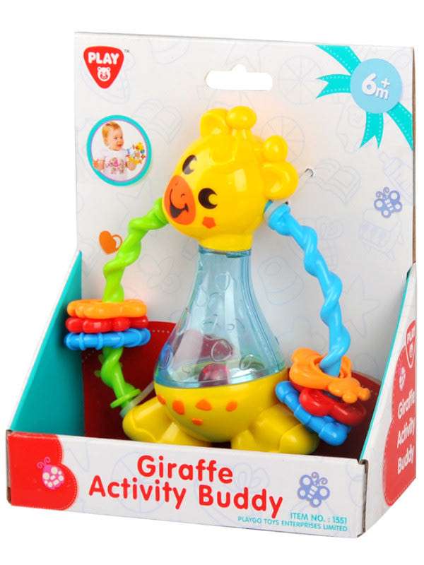 Playgo zsiráfos bébi csörgő - 1 db