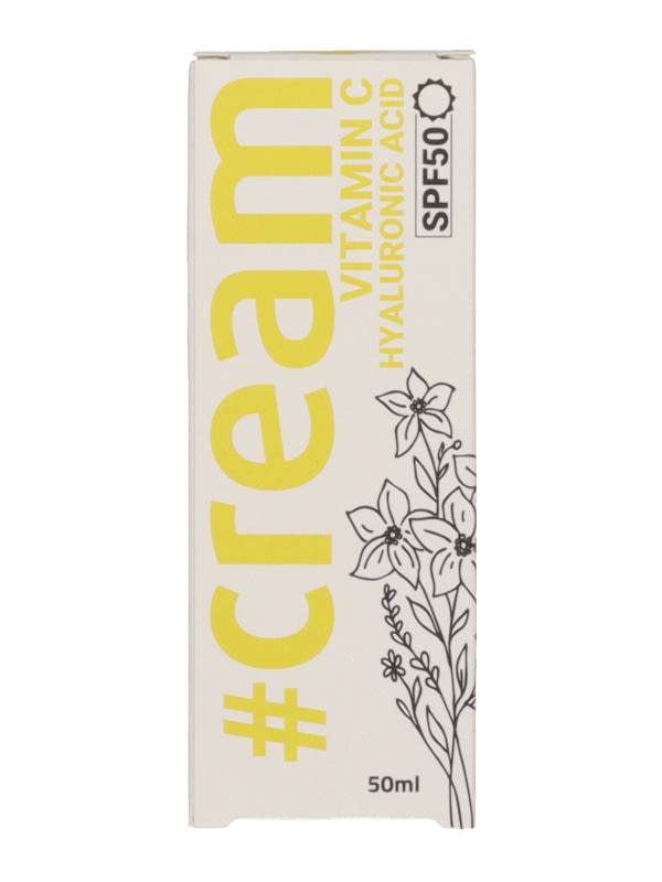 Keve C-vitamin + Hialuronsav fényvédő arckrém SPF50  - 50 ml