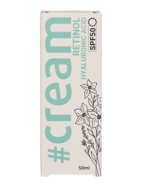 Keve Retinol + Hialuronsav fényvédő arckrém SPF50 - 50 ml