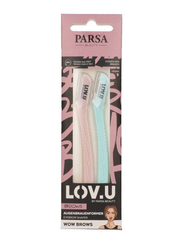 Parsa Beauty Lov.U Trimmer szemöldök-és arcborotva - 2 db