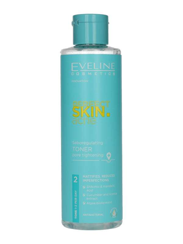 Eveline Perfect Skin Acne pórusösszehúzó toner - 200 ml