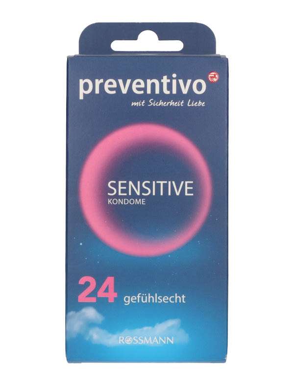 Preventivo Sensitive óvszer - 24 db