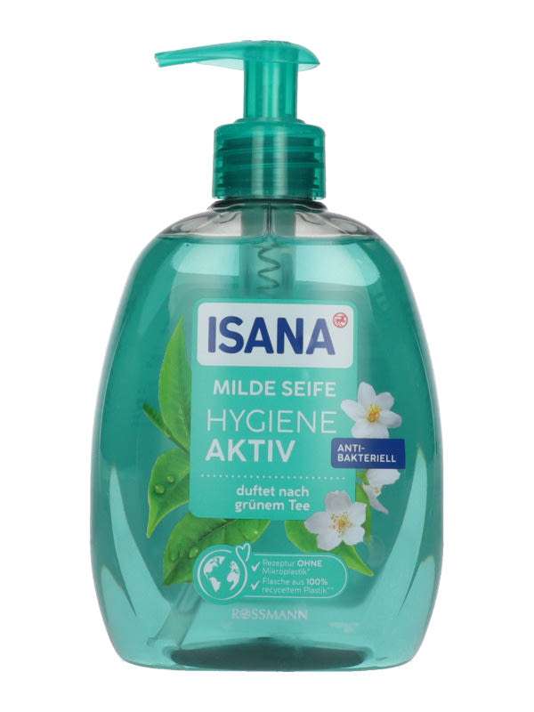 Isana Hydiene Aktiv Green Tea folyékony szappan - 500 ml