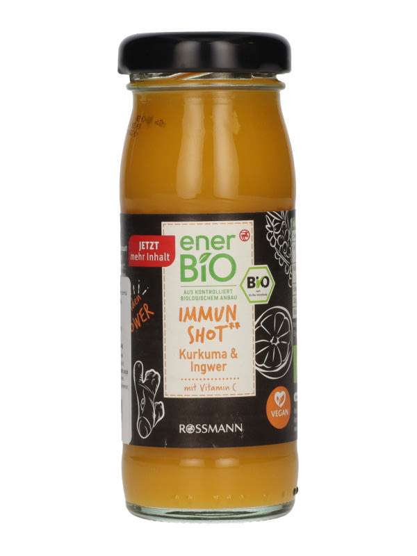 Ener-Bio Immunshot kurkumaával és gyömbérrel - 95 ml