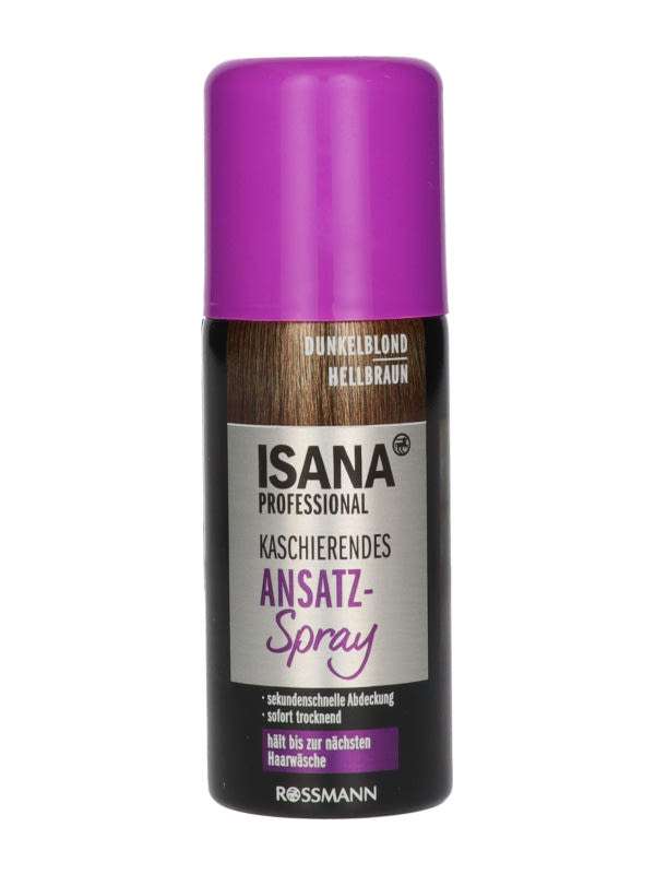 Isana Hair Professional sötétszőke hajtőszínező spray - 100 ml