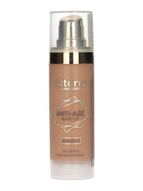 Alterra Anti-Age Make-up alapozó /02 medium - 1 db