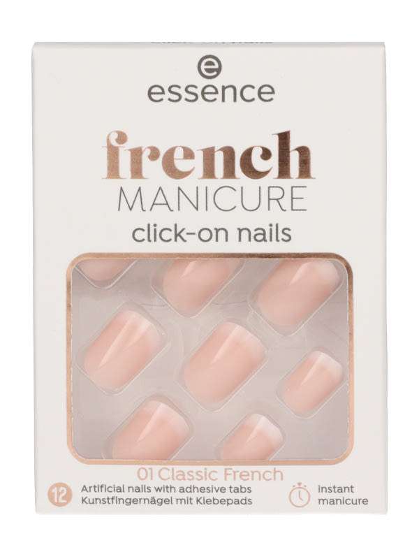 Essence French Manicure műkörömszett /01 - 1 db