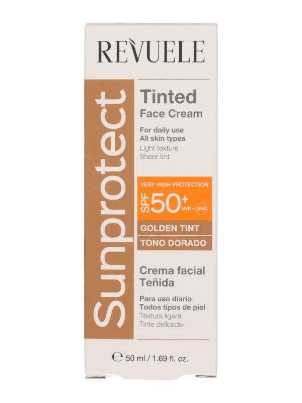 Revuele színezett fényvédő krém /sötét - 50 ml