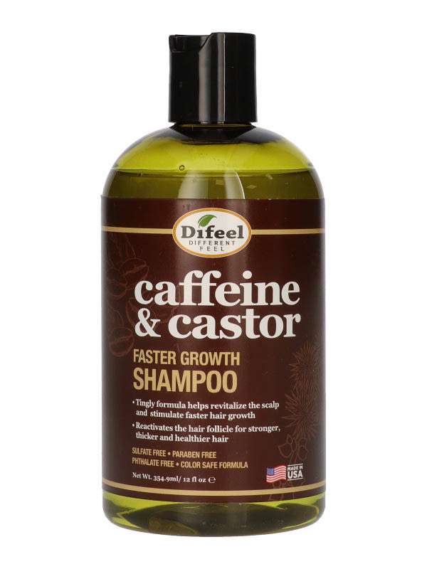 Difeel sampon koffeinnel és ricinusolajjal - 355 ml