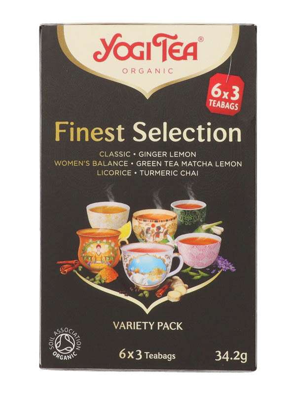 Yogi tea válogatás - 18 db
