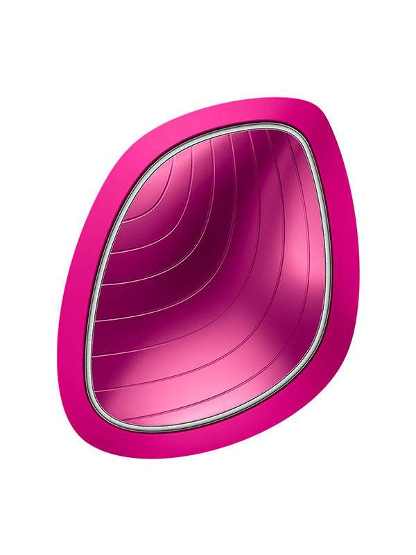 Geske hideg és meleg bőrvasaló /magenta - 1 db