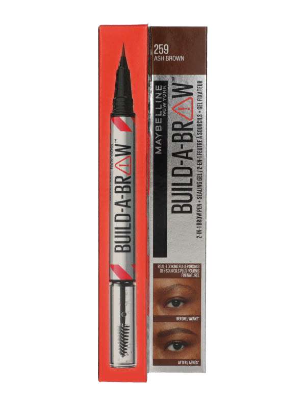 Maybelline Build A Brow 2in1 szemöldökgél /259 Ash Brown - 1 db