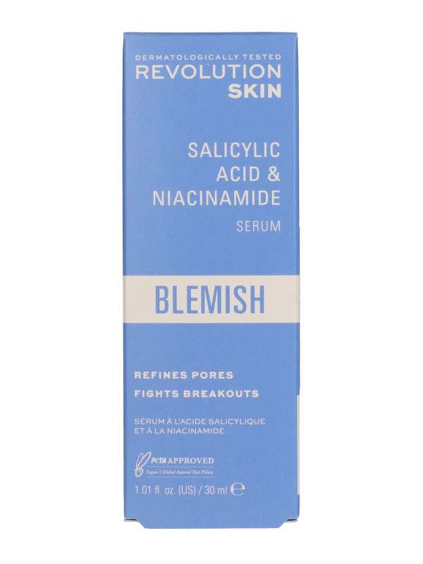 Revolution Skincare szérum szalicil savval és niacinamiddal - 30 ml