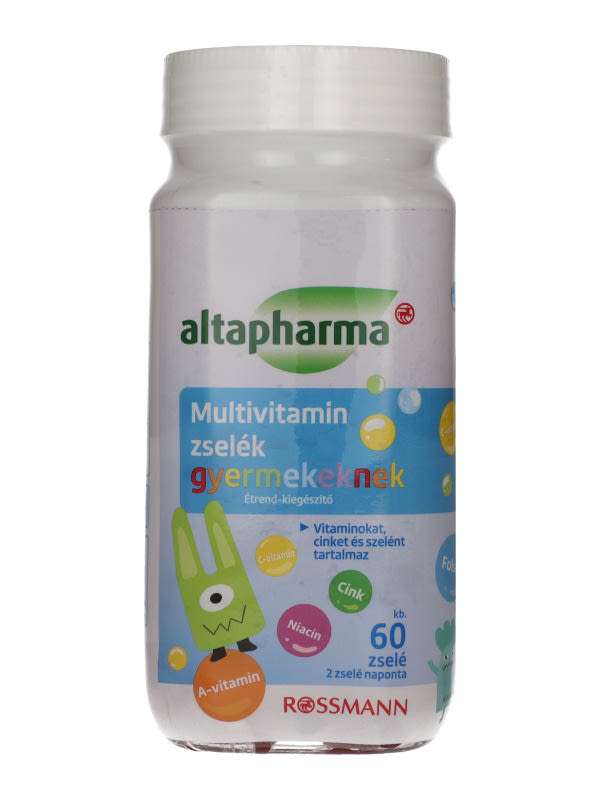 Altapharma multivitamin zselék gyerekeknek - 60 db