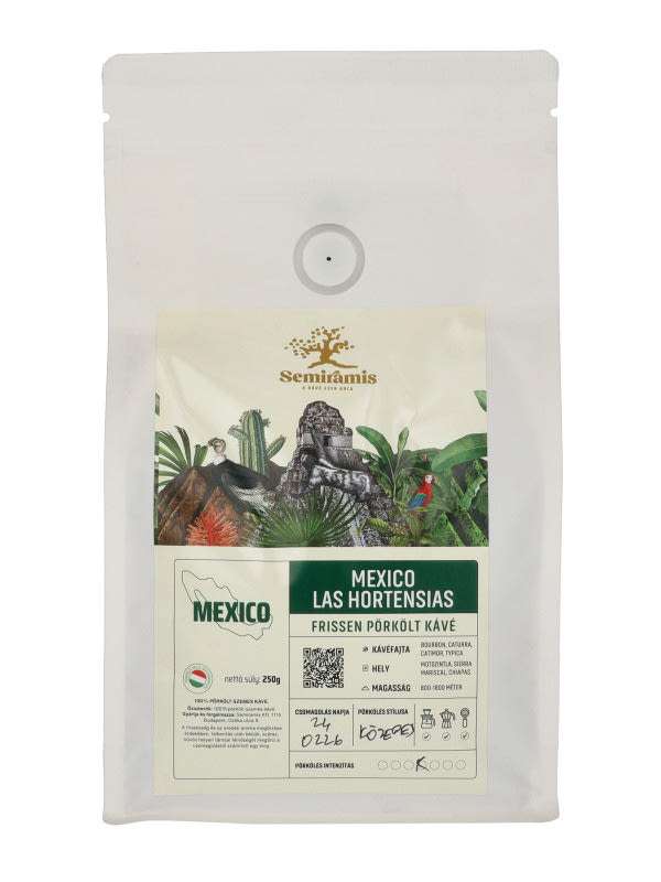 Semiramis Mexico Las Hortensias szemes kávé - 250 g