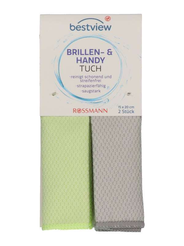 Best View Mikrofiber szemüvegtörlő - 2 db