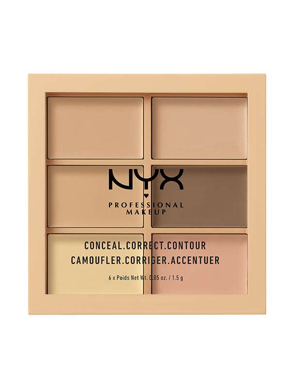 NYX Professional Makeup Color Correction korrektor paletta /light - 1 db