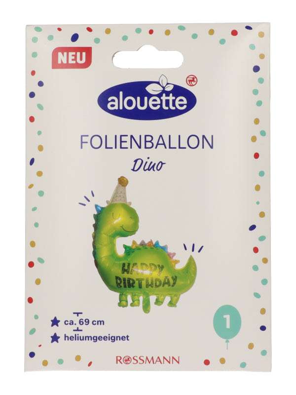 Alouette állatos fólia lufi /fiús - 1 db