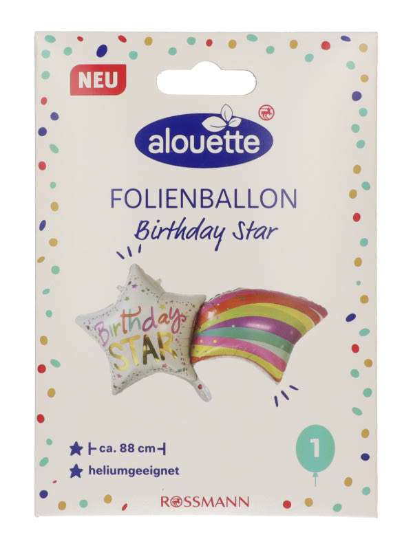 Alouette állatos fólia lufi /lányos - 1 db