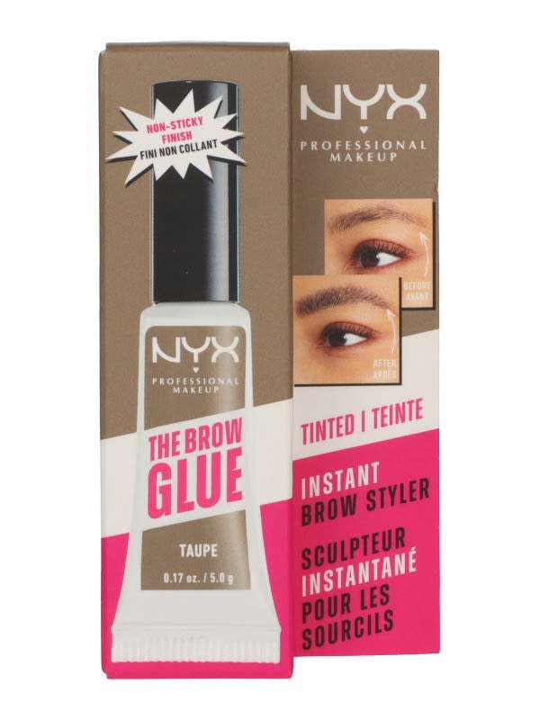 NYX Professional Makeup The Brow Glue szemöldökformázó /Taupe Blond - 1 db