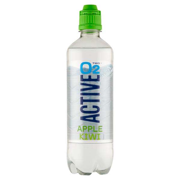 Active O2 oxigénnel dúsított szénsavmentes üdítőital alma-kiwi ízű - 500 ml