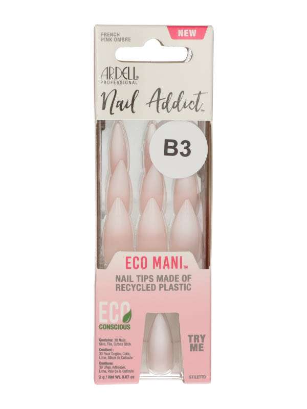 Ardell Naked Addict Eco műköröm /French Pink Ombre - 1 db