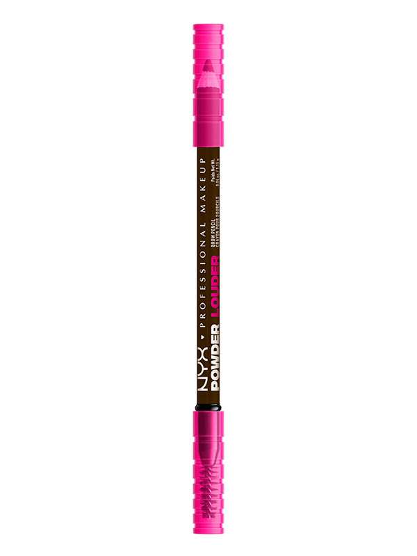 NYX Professional Makeup Powder Louder szemöldökceruza /Ash Brown - 1 db